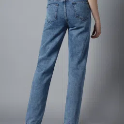 High Star Blue Cotton Relaxed Fit Mid Rise Jeans image 2