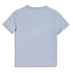 Tommy Hilfiger Kids Breezy Blue Colorblock Regular Fit T-Shirt image 2