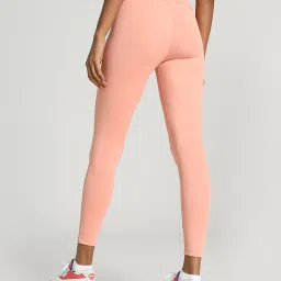 Puma Peach Cotton High Rise Sports Leggings image 2