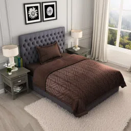 Spaces dark orange polyster haven blanket fleece image 2