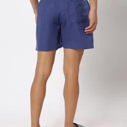 Bewakoof Blue Cotton Regular Fit Boxers image 2