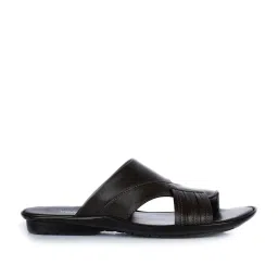 Coolers by Liberty Men's Dark Brown Casual Sandals image 2