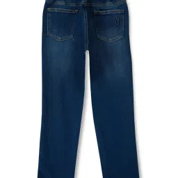 Gini & Jony Kids Blue Solid Jeans image 2