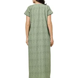 Sweet Dreams Green Printed Nighty image 2