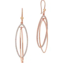 Malabar Gold and Diamonds 18k (750) Rose Gold Earrings for Women-picture-37