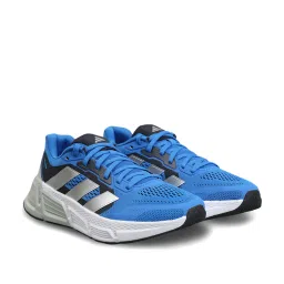 Adidas Men's QUESTAR 2 Blue Running Shoes image 2