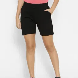 Forever 21 Black Regular Fit Shorts-picture-25