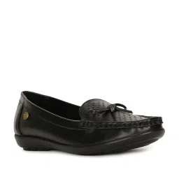 Bata Women's Black Casual Loafers image 2