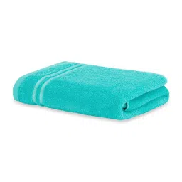 Welspun Quick Dry Sea Green Cotton 380 GSM Bath Towel image 2