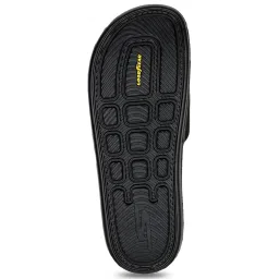 Skechers Men's HYPER SLIDE - RELIANCE Black Casual Slippers image 5