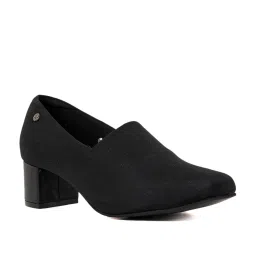 Khadim Women's Black Casual Pumps image 2