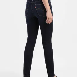 Levi's 721 Blue Skinny Fit High Rise Jeans image 2