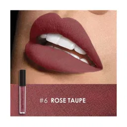 FOCALLURE Matte Liquid Lipstick Rose Taupe - 6 gm image 3
