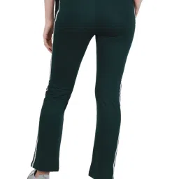 Monte Carlo Green Regular Fit Mid Rise Track Pants image 2
