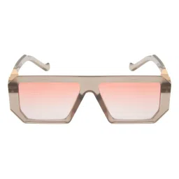 Ted Smith Pink Aviator UV Protection Unisex Sunglasses image 2