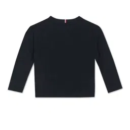 Tommy Hilfiger Kids Desert Sky Cotton Regular Fit Full Sleeves T-Shirt image 2