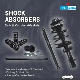 Uno Minda Shock Absorber (Gas) Rear for Maruti 800 (1986-2005 & 2005-14) (SS-1011R) image 3