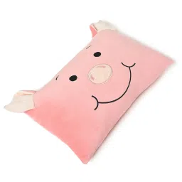 MiArcus Farm Friends Printed Pink Polyester Single Pillow image 2