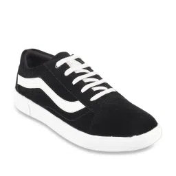 Walkway Men's Black Casual Sneakers image 2
