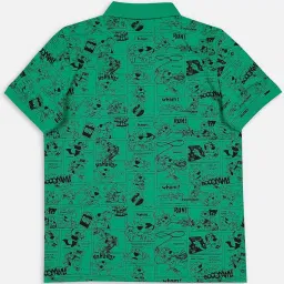 Super PUMA All Over Print Youth Regular Fit Polo image 2
