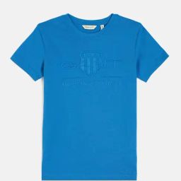 GANT Boys Blue Embroidered T-Shirt-picture-11