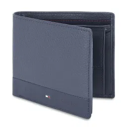 Tommy Hilfiger Debrecen Navy Casual Leather Bi-Fold Wallet for Men image 2