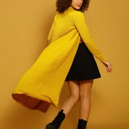 Sera Yellow Long Shrug image 2