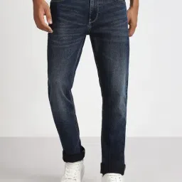 Lee Blue Cotton Slim Fit Jeans-picture-25