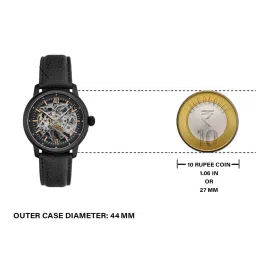 Earnshaw ES-8290-06 Cornwall Skeleton Analog Watch for Men image 2