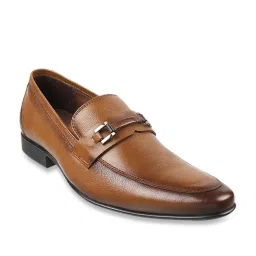 Mochi Men's Windsor Tan Formal Loafers image 2