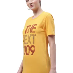 Vimal Jonney Yellow & Olive Green Cotton Printed T-Shirt - Pack Of 2 image 2