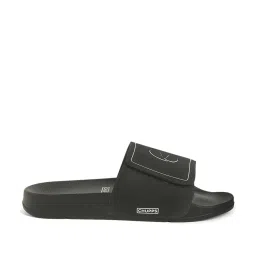 Chupps Men's Black Slides image 2