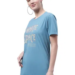 Vimal Jonney Blue & Grey Cotton Printed T-Shirt - Pack Of 2 image 2