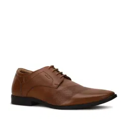 Bata Men's Tan Derby Shoes image 2