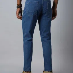 High Star Blue Relaxed Fit Lightly Washed Jeans image 2