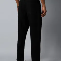High Star Black Relaxed Fit Lightly Washed Jeans image 2