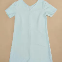 Pantaloons Junior Blue Cotton Regular Fit Dress image 2