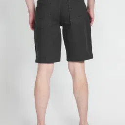 U.S. Polo Assn. Denim Co. Grey Cotton Slim Fit Denim Shorts image 2