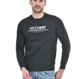 NUMERO UNO Navy Regular Fit Printed Sweatshirt-picture-16