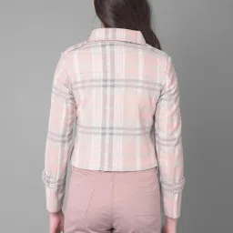 Crimsoune Club Peach Check Jacket image 2