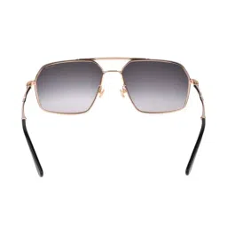 Police SPLL86K58302YSG Grey UV Protected Aviator Sunglasses for Men image 4