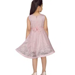 Aarika Kids Pink Printed Frock image 2