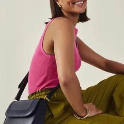 Accessorize Women Suedette Flap Sling Bag-picture-16