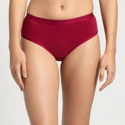 Jockey Beet Red Striped 3006 Hipster - Pack Of 3 image 4