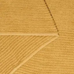 Westside Home Mustard Self-Striped Bath Towel image 3