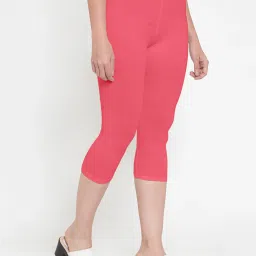 Gracit Yellow & Peach Mid Rise Capris - Pack Of 2 image 5