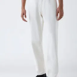 Nuon by Westside Off-White Relaxed-Fit Mid-Rise Cotton Jeans-image-94