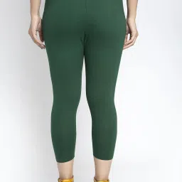 Gracit Green Mid Rise Capris - Pack Of 2 image 3