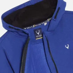 Allen Solly Boys Blue Printed Full Sleeves Sweatshirt image 4