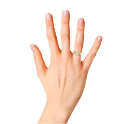 PC Jeweller The Jazmine 18k Gold Ring for Women image 2